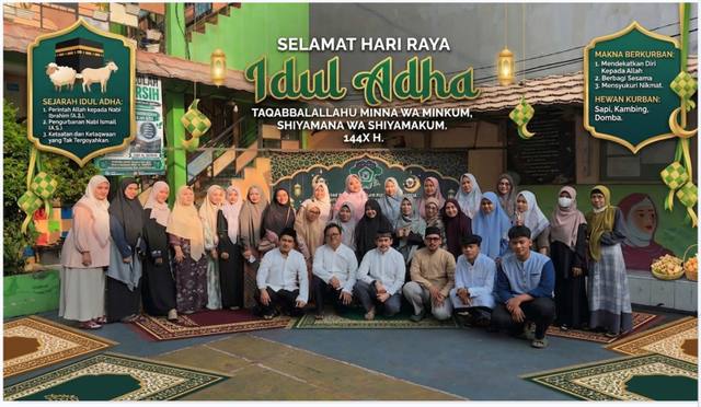 Keluarga besar Al-Qomar pada Idul Adha 1447 H