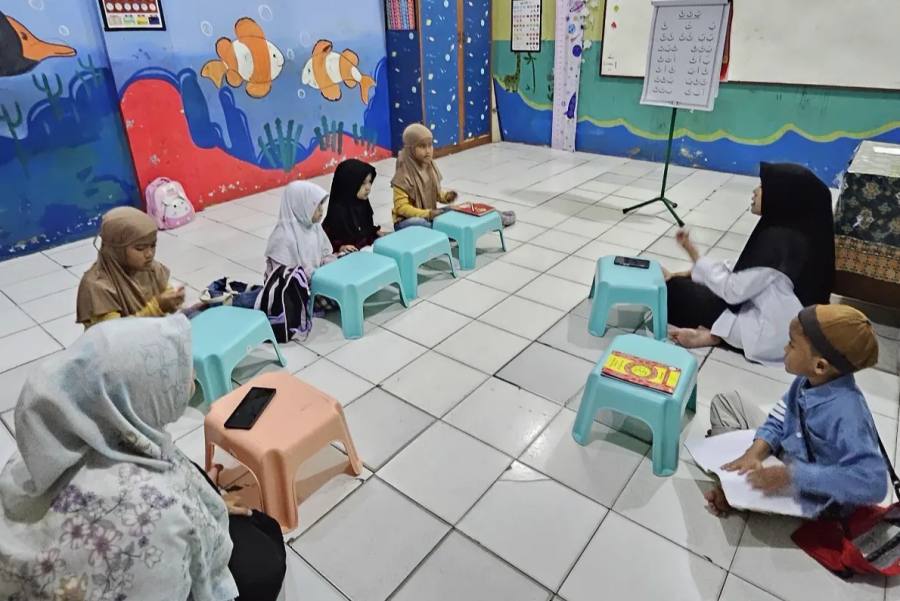 Ruang belajar Rumah Quran Al-Qomar